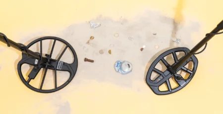 What metal cannot be detected by metal detectors?